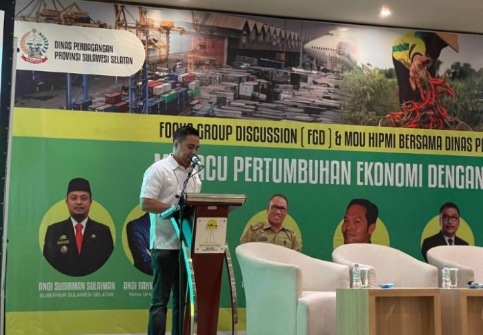 HIPMI Sulsel Gandeng Bank Sulselbar dan Pemprov Sulsel Bahas Pertumbuhan Ekonomi