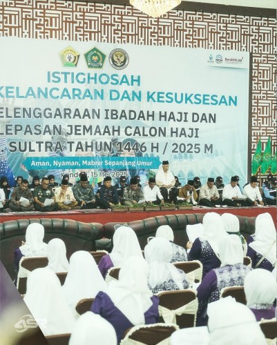 Gubernur Sultra Lepas  2.018 JCH 