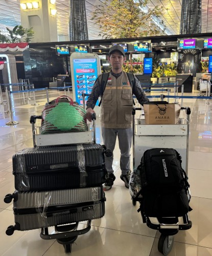 Relawan WIZ dan KITA Palestina WI Diberangkatkan Misi Kemanusiaan Sumud Flotilla ke Gaza