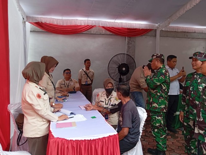 Bakti Kesehatan TNI dan Pasukan Multinasional di Daerah Latihan Super Garuda Shield 2025