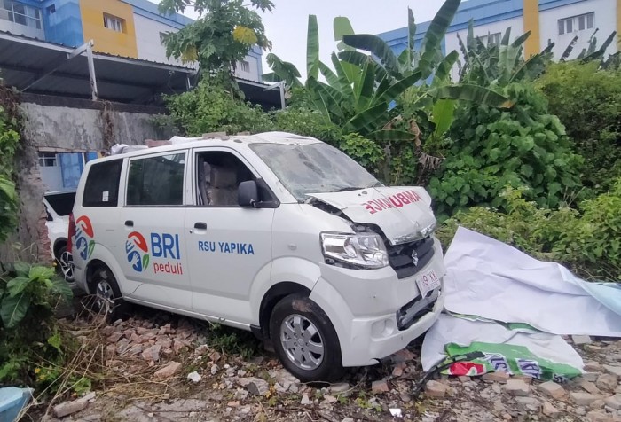 Tabrakan Mobil Ambulance, Pihak RS Yapika Minta Sekuriti Tanggung Jawab