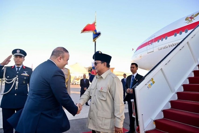 Tiba di Mesir, Presiden Prabowo akan Hadiri KTT Perdamaian Sharm El-Sheikh