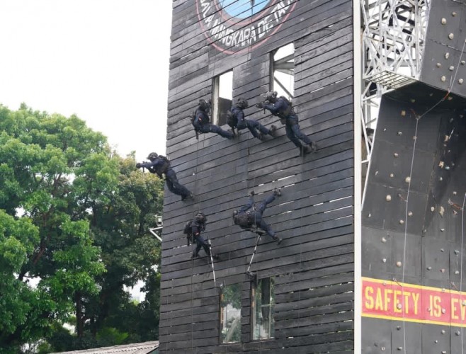 Aksi Prajurit Petarung Marinir Pukau Panglima Australia Saat Kunjungi Markas “Hantu Laut”