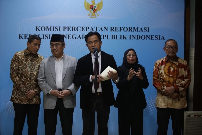 Komisi Percepatan Reformasi Polri Bergerak Cepaf Susun Sistem Kepolisian