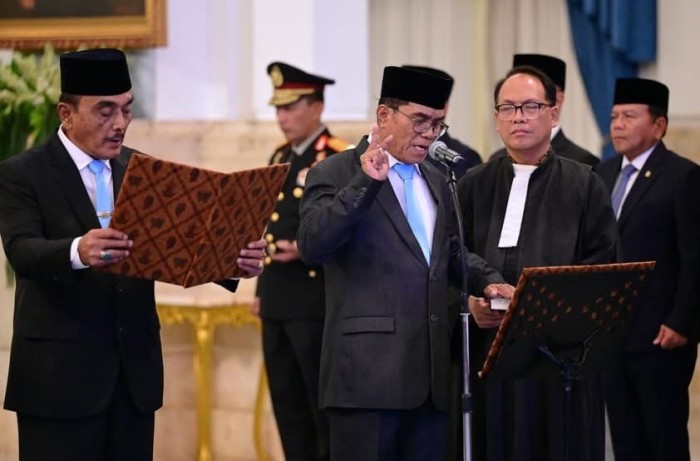 Presiden Prabowo Saksikan Pengucapan Sumpah Anggota Komisi Yudisial Masa Jabatan 2025–2030