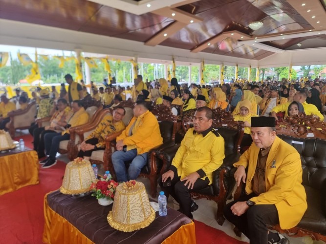 Muhiddin M Said Pimpin Konsolidasi Kader Golkar Target Tambah Kursi di Pemilu  2029 